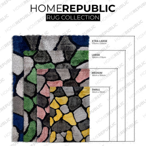 Home Republic Pebbles Shaggy Rug Long Pile