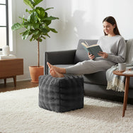 Sweet Dreams Alpine Bubble Faux Fur Bean Bag