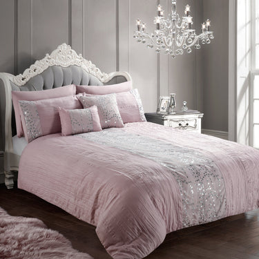 Amara Crinkle Duvet Cover & Pillowcase Set