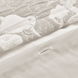 Sweet Dreams Ashbury Jacquard Duvet Cover And Pillowase Set