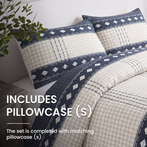 Velosso Atlas Duvet Cover And Pillowcase Set