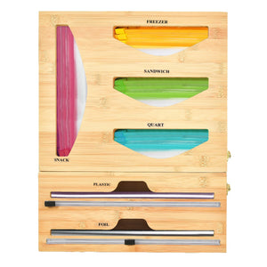 Home Republic Bamboo Sandwhich Bag Organiser