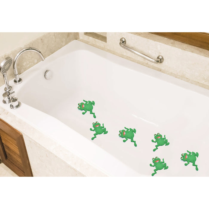 Splat Frog Green Bath Mat Grips Suction Anti-Slip