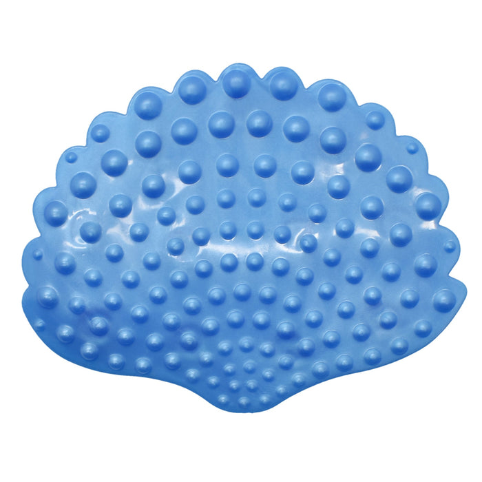 Splat Shell Blue Bath Mat Grips Suction Anti-Slip