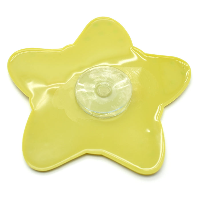 Splat Star Yellow  Bath Mat Grips Suction Anti-Slip