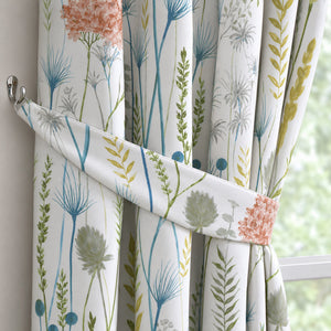 Florelle Bloomfield Floral Ring Top Curtains