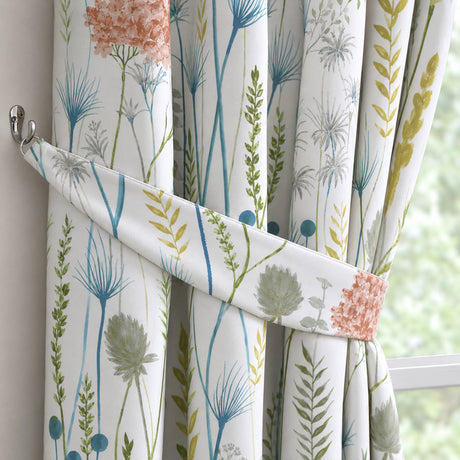 Florelle Bloomfield Floral Ring Top Curtains
