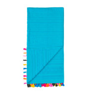 Velosso Velour Tassle Beach Towel