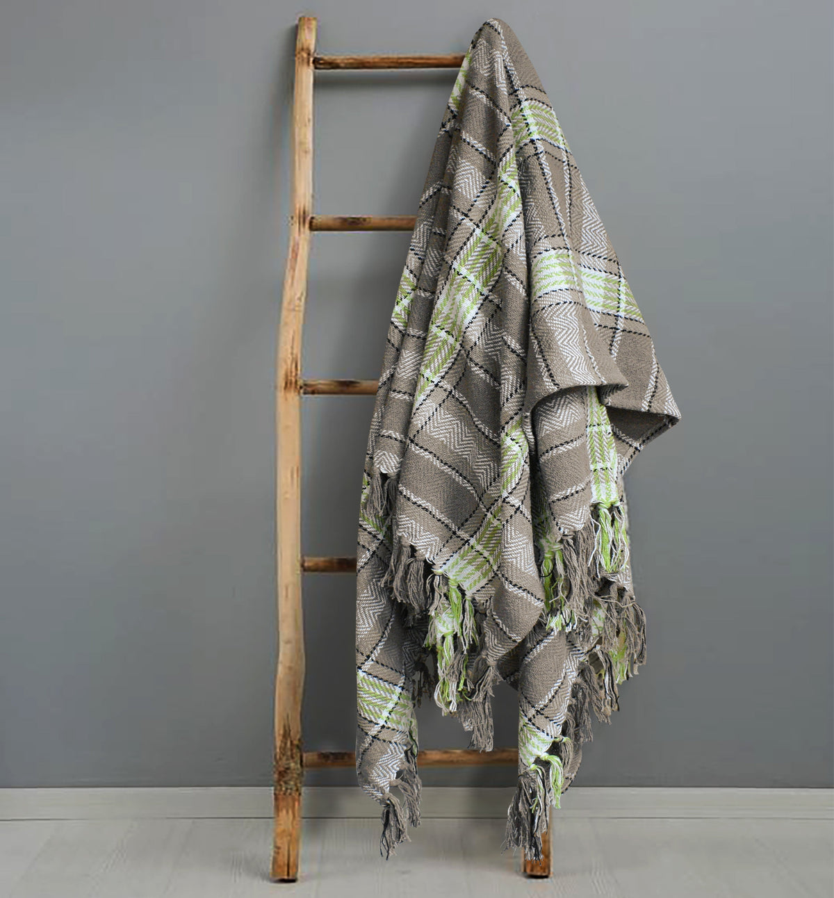 Velosso Bourbon Check Throw 100%
