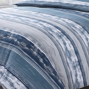 Velosso Brooklyn Stripe Duvet Cover & Pillowcase Set