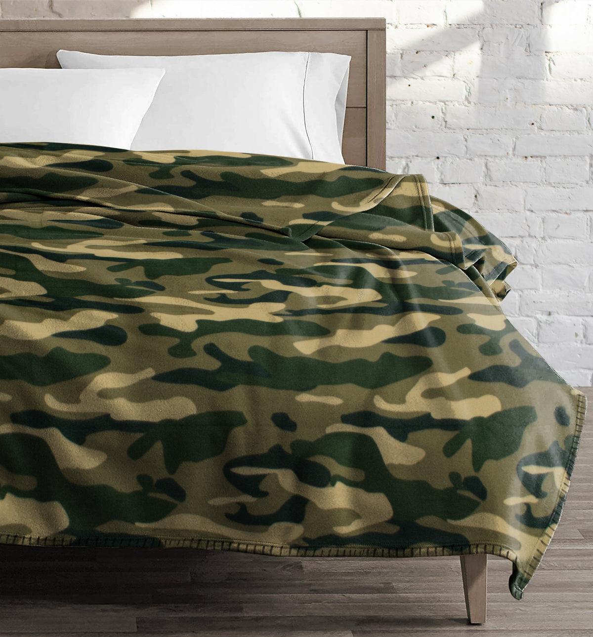 Velosso Camouflage Polar Fleece Blanket