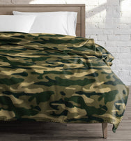Velosso Camouflage Polar Fleece Blanket