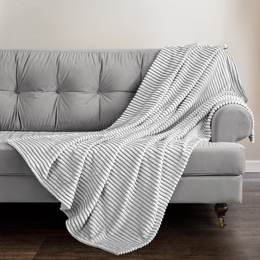 Corduroy Back Printed Blanket