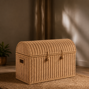 Home Republic Wicker Storage Chest