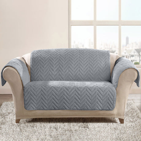 Home Republic Chevron Water Repellent Sofa Protector