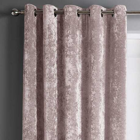 Intimates Crushed Velvet Ring Top Curtains