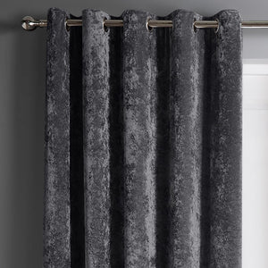 Intimates Crushed Velvet Ring Top Curtains