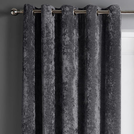 Intimates Crushed Velvet Ring Top Curtains