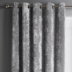 Intimates Crushed Velvet Ring Top Curtains