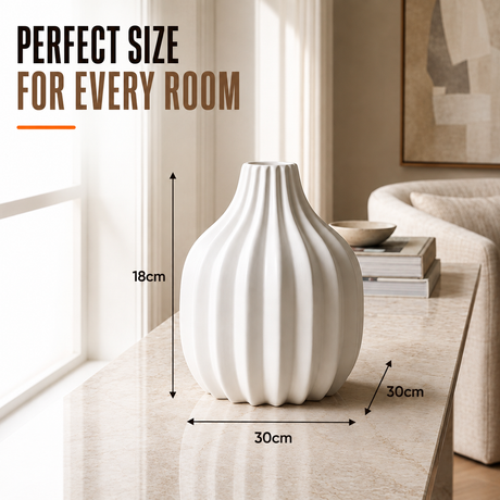 Home Republic Ceramic Wide Vase