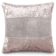 Intimates Diamonte Crushed Velvet Cushion