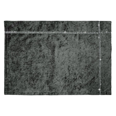 Crushed Velvet Diamante Palcemats