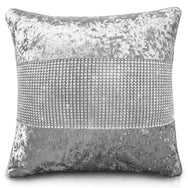Intimates Diamonte Crushed Velvet Cushion