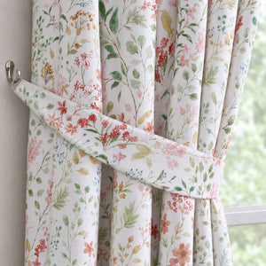 Florelle Eleanor Watercolour Ring Top Curtains