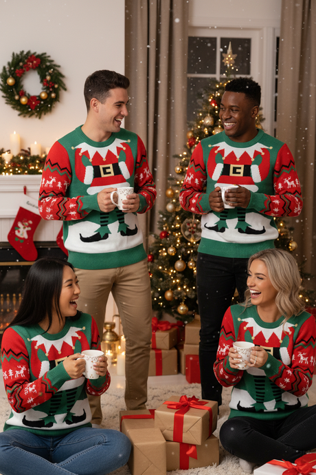 Velosso Festive Fun Elf Jumper