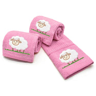 Velosso Sheep Embroidered Cotton Tea Towel