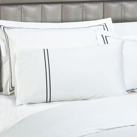 Sweet Dreams Eton 100% Egyptian Cotton 330 Thread Count Pillowcase