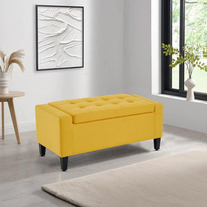 Home Republic Keswick Linen Storage Seat