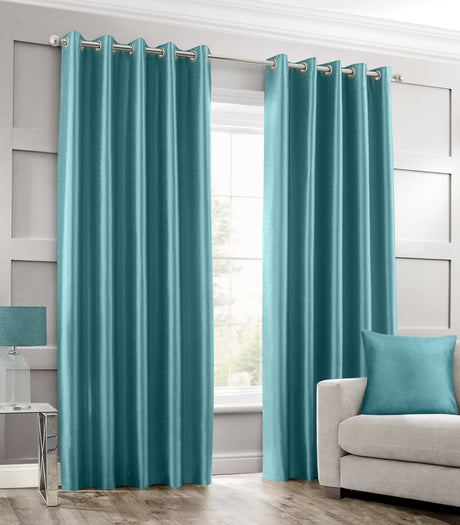 Intimates Faux Silk Ring Top Curtains