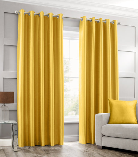 Intimates Faux Silk Ring Top Curtains
