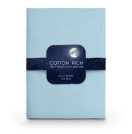 Velosso Cotton Rich Pecale Plain Dyed Valance Sheet