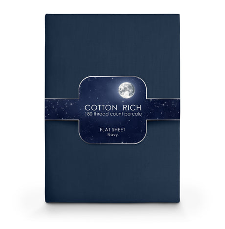 Velosso Cotton Rich Pecale Plain Dyed Valance Sheet
