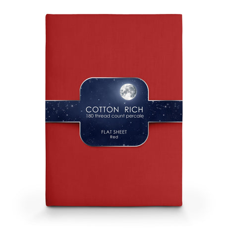 Velosso Cotton Rich Pecale Plain Dyed Valance Sheet