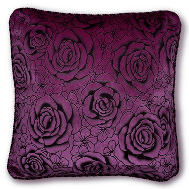 Flock Rose Cushion Cover