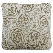 Intimates Flock Rose Cushion