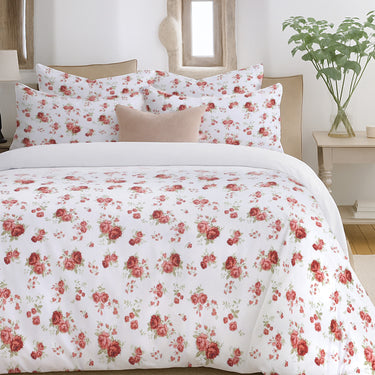 Florence Floral Printed Quilted Bedspread