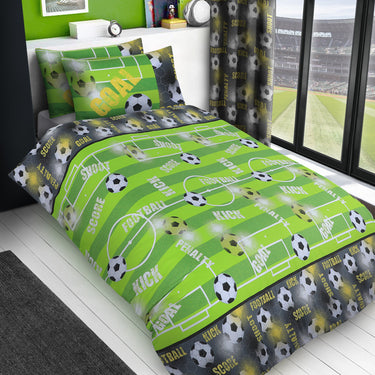 Footy Galore Duvet Cover & Pillowcase Set