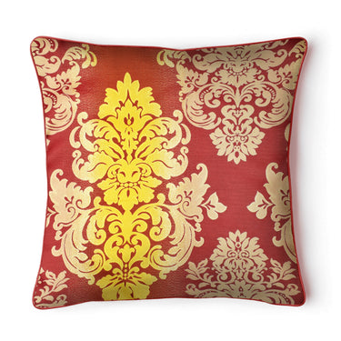 Glitter Damask Cushion Cover