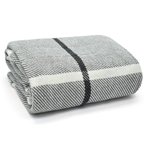 Velosso Woven Check Throw 100% Cotton