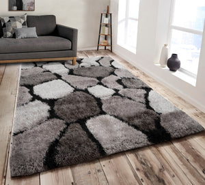Home Republic Pebbles Shaggy Rug Long Pile