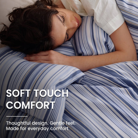 Velosso Henderson Duvet Cover And Pillowcase Set