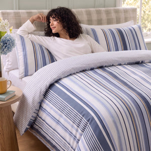 Velosso Henderson Duvet Cover And Pillowcase Set