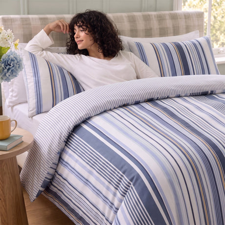 Velosso Henderson Duvet Cover And Pillowcase Set