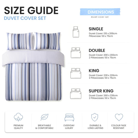 Velosso Henderson Duvet Cover And Pillowcase Set