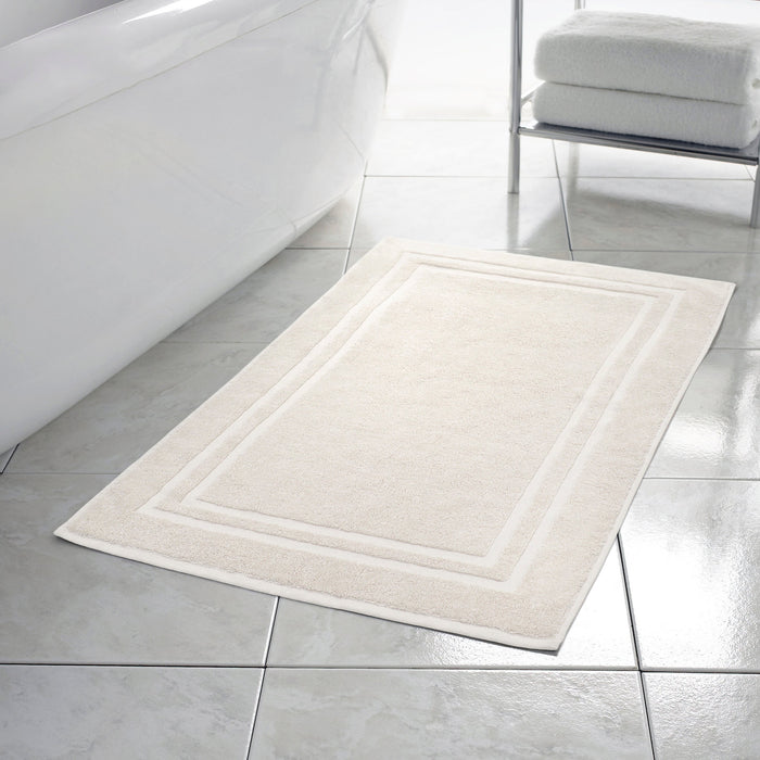 Luxury Pure Cotton 750gsm  Cream Bath Mat