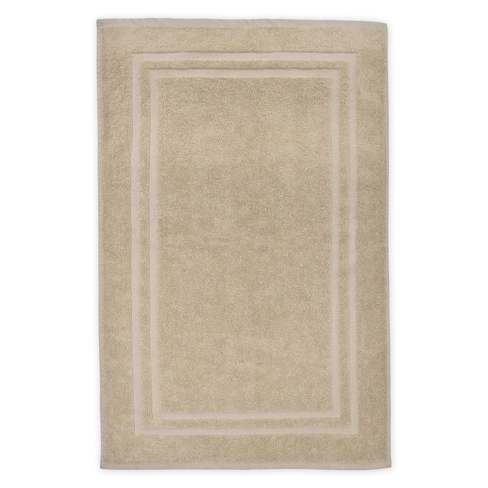 Luxury Pure Cotton 750gsm  Natural Bath Mat